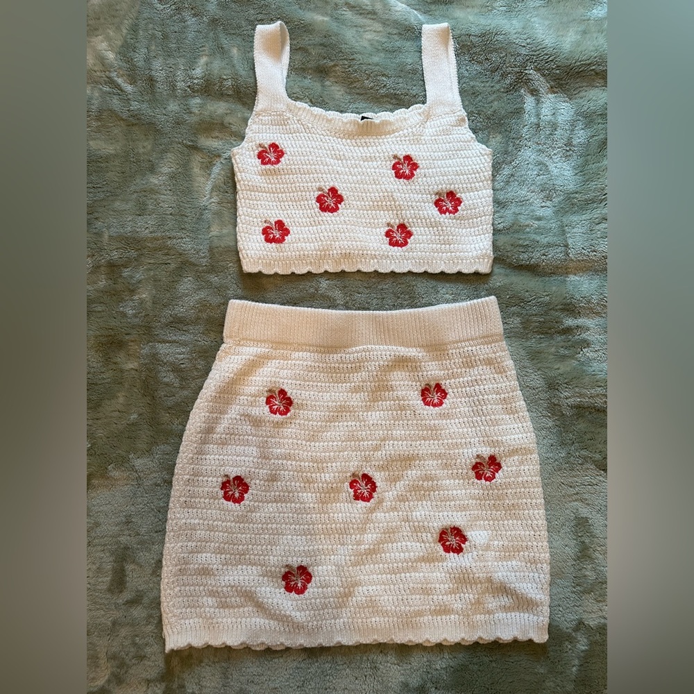 Floral Cover-up Set